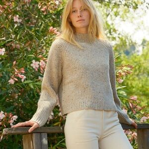 Mollusk Teddy Sweater Oatmeal Small